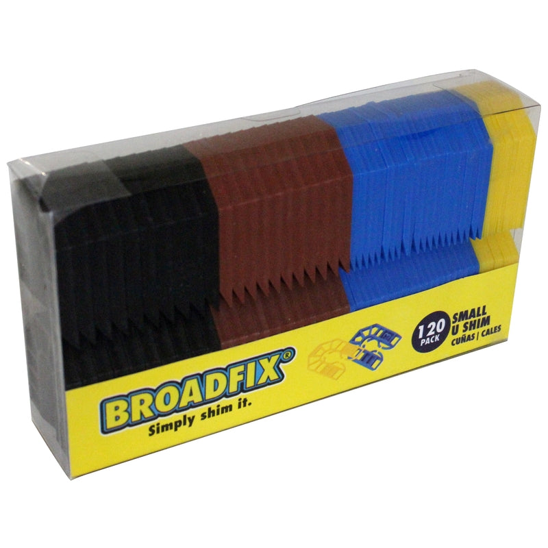 BROADFIX - Broadfix 1.8 in. W X 8 in. L Plastic Small U Shims 120 pk - Case of 14