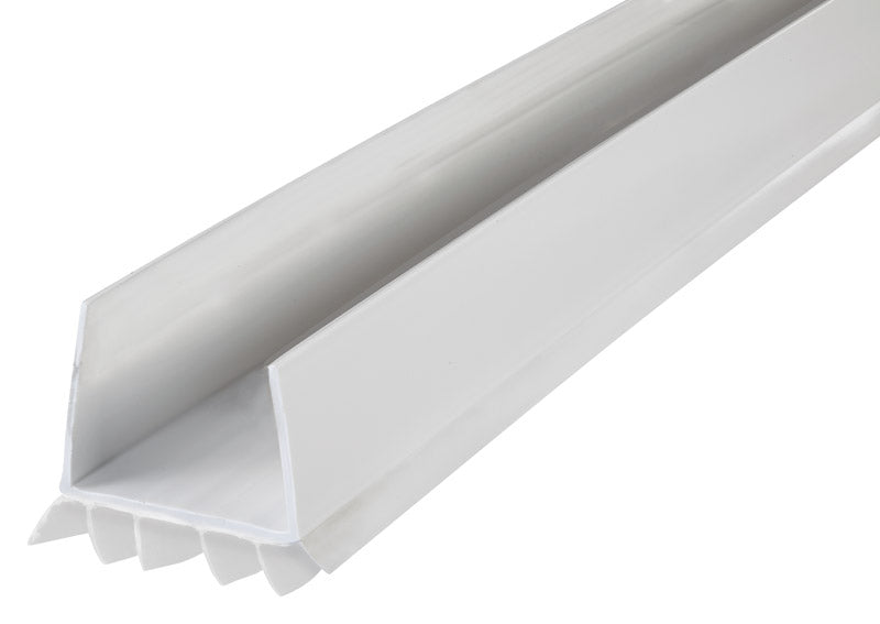 M-D BUILDING PRODUCTS - M-D Clinch White Vinyl Seal For Doors 36 in. L X 1.75 in.