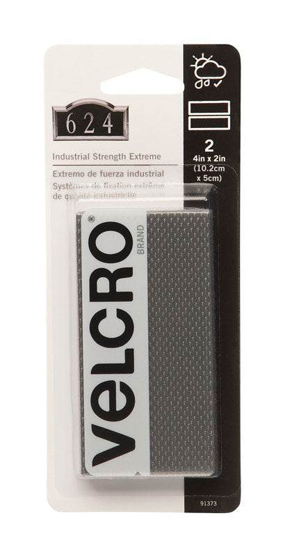 VELCRO(R) BRAND - VELCRO(R) Brand Hook and Loop Fastener 4 in. L 2 pk - Case of 6 [91373]