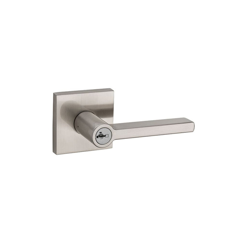 KWIKSET - Kwikset SmartKey Halifax Satin Nickel Entry Lockset KW1 1-3/4 in.