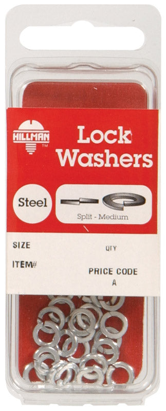 HILLMAN - Hillman No. 10 in. D Zinc-Plated Steel Split Lock Washer 30 pk - Case of 10