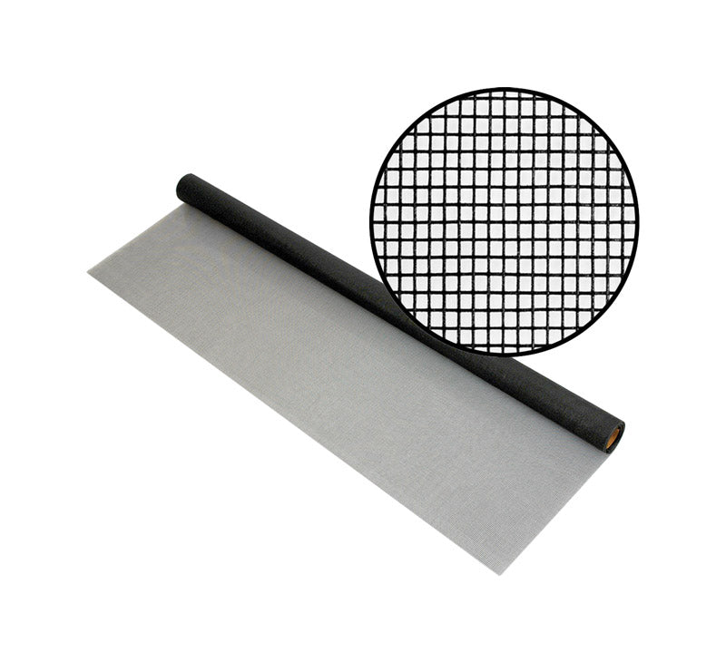 PHIFER WIRE - Phifer Wire 28 in. W X 84 in. L Charcoal Fiberglass Insect Screen Cloth - Case of 8