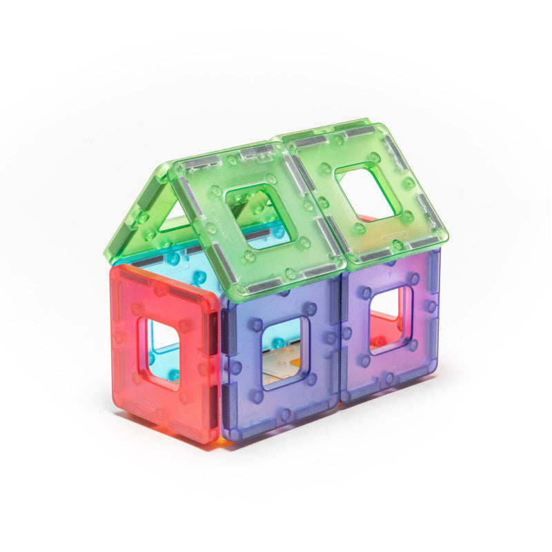 POLYDRON - KinderMag Starter Set, Translucent, 48 Pieces