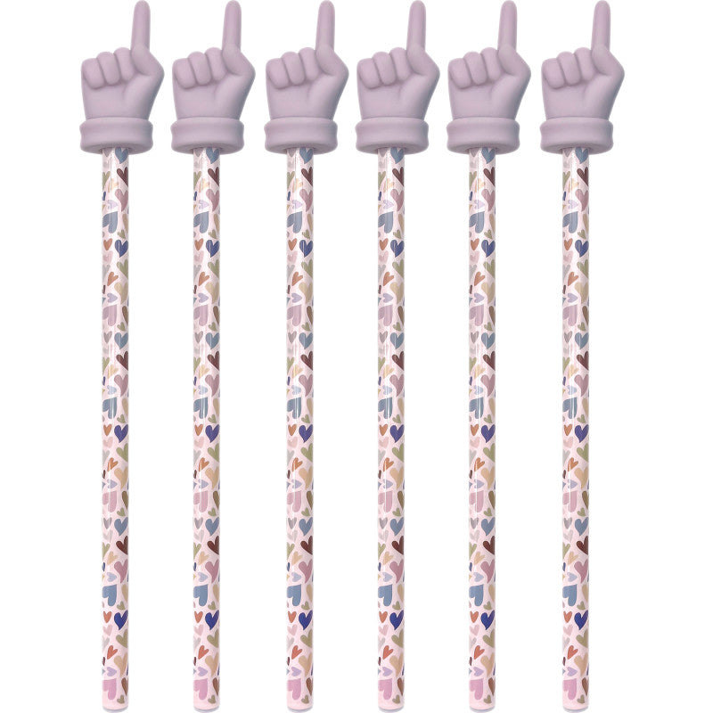 TEACHER CREATED RESOURCES - Everyone is Welcome Hearts Hand Pointer, Pack of 6
