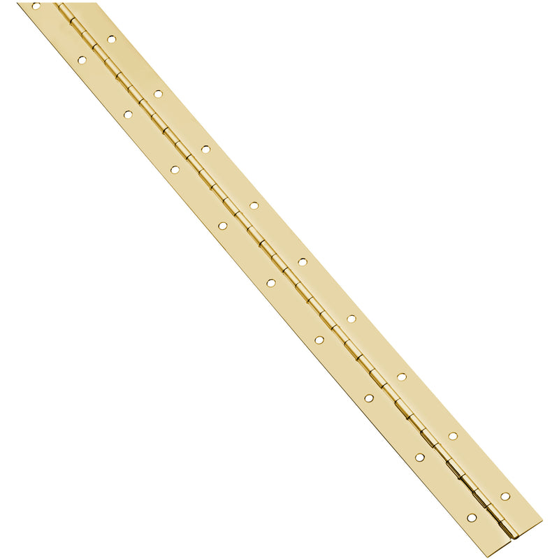 NATIONAL HARDWARE - National Hardware 30 in. L Brass-Plated Continuous Hinge 1 pk
