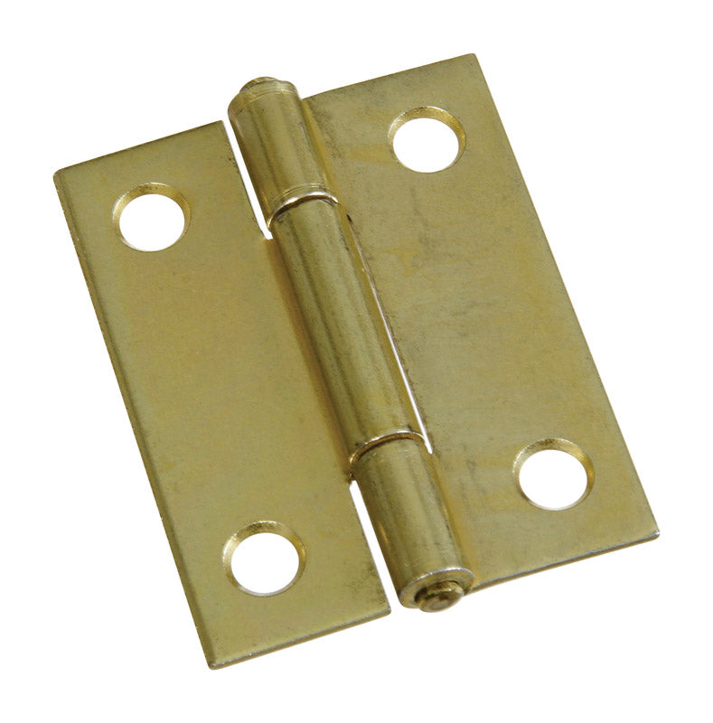 NATIONAL HARDWARE - National Hardware 2 in. L Brass Narrow Hinge 2 pk