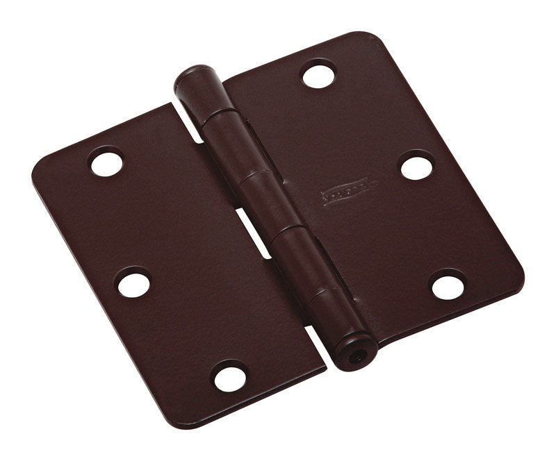 NATIONAL HARDWARE - National Hardware 3-1/2 in. L Oil Rubbed Bronze Door Hinge 1 pk [N830-200]