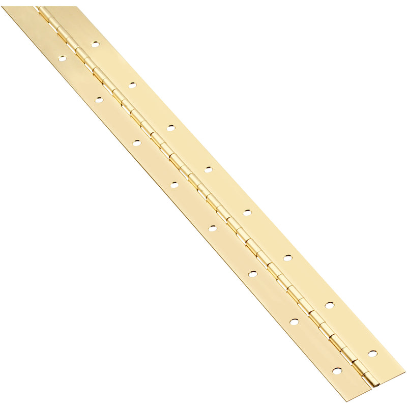 NATIONAL HARDWARE - National Hardware 30 in. L Brass Continuous Hinge 1 pk