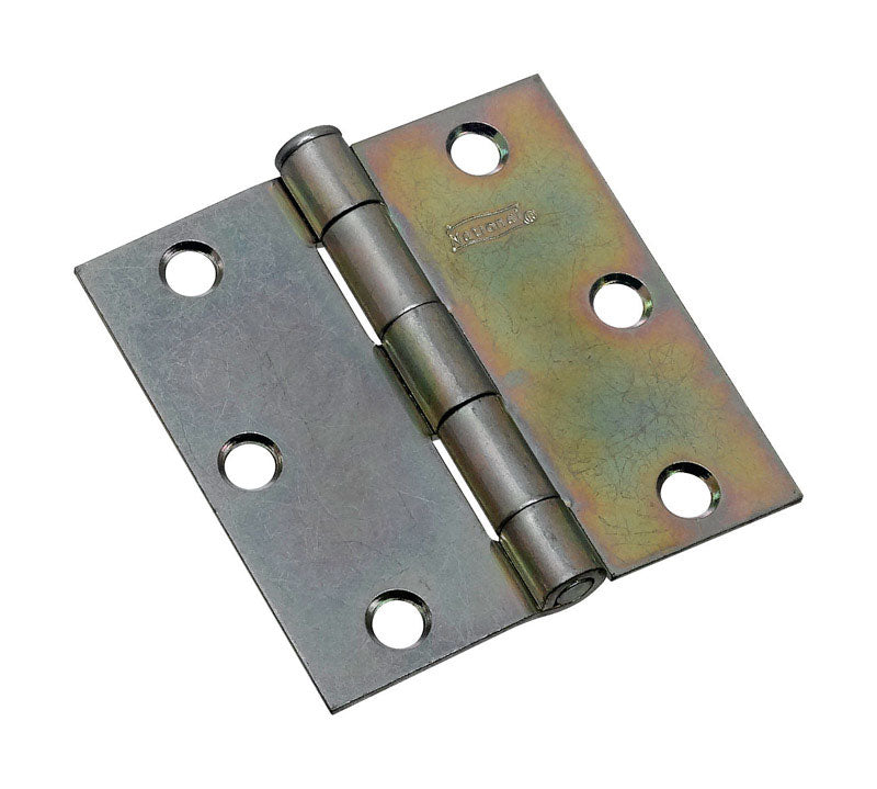 NATIONAL HARDWARE - National Hardware 3 in. L Zinc-Plated Broad Hinge 2 pk