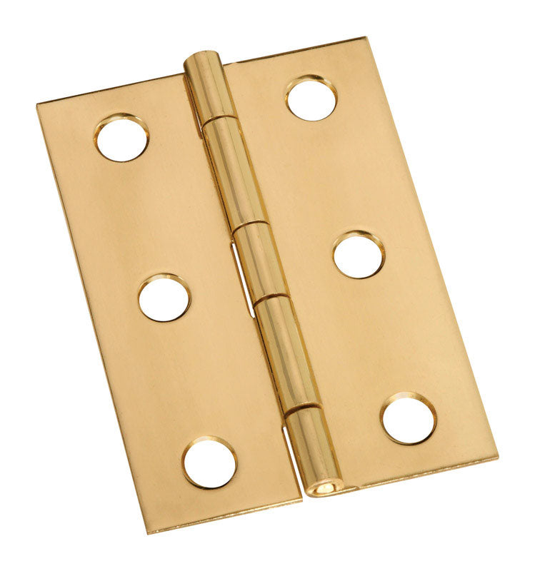 NATIONAL HARDWARE - National Hardware 2-1/2 in. L Solid Brass Door Hinge 1 pk