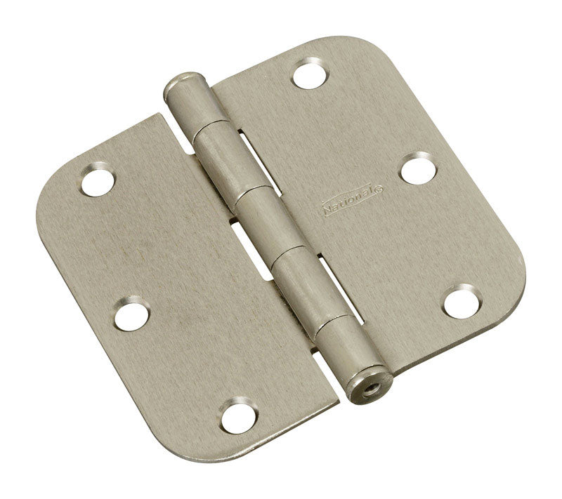 NATIONAL HARDWARE - National Hardware 3-1/2 in. L Satin Nickel Door Hinge 1 pk [N830-242]