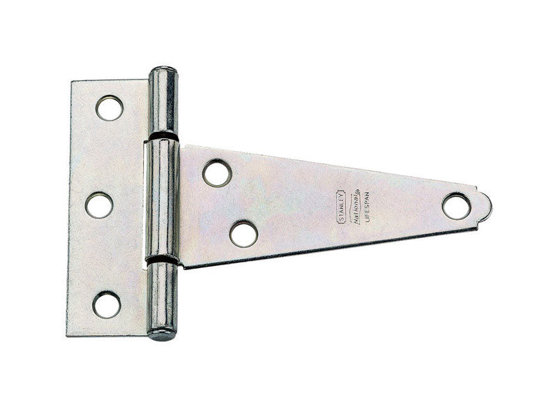 NATIONAL HARDWARE - National Hardware 4 in. L Zinc-Plated Extra Heavy Duty T-Hinge 1 pk [N129-023]