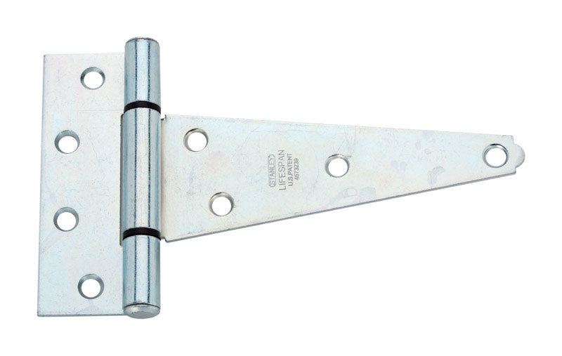 NATIONAL HARDWARE - National Hardware 6 in. L Zinc-Plated Extra Heavy Duty T-Hinge 1 pk