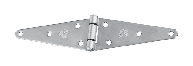 NATIONAL HARDWARE - National Hardware 6 in. L Zinc-Plated Heavy Strap Hinge 1 pk [N128-074]