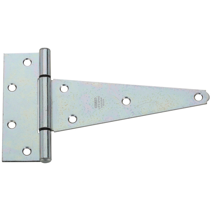 NATIONAL HARDWARE - National Hardware 8 in. L Zinc-Plated Extra Heavy Duty T-Hinge 1 pk