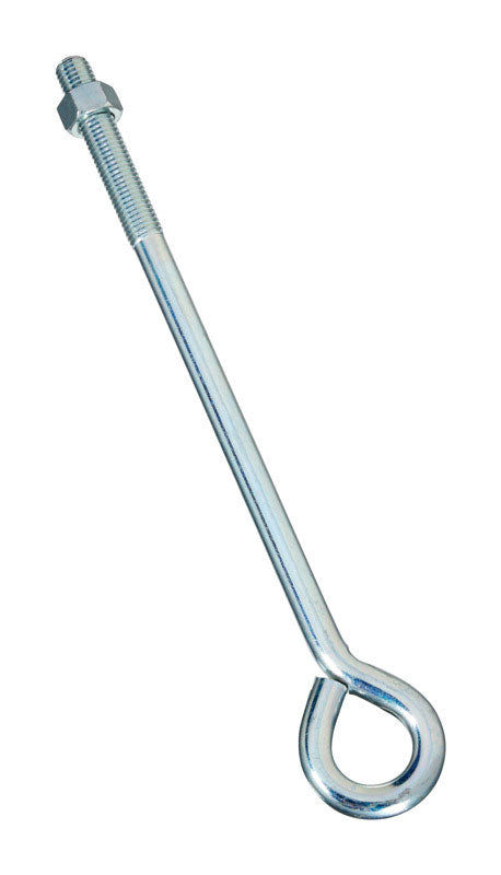 NATIONAL HARDWARE - National Hardware 5/8 in. X 14 in. L Zinc-Plated Steel Eyebolt Nut Included
