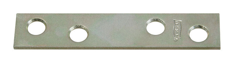 NATIONAL HARDWARE - National Hardware 3 in. H X 0.63 in. W X 0.08 in. D Zinc-Plated Steel Mending Brace