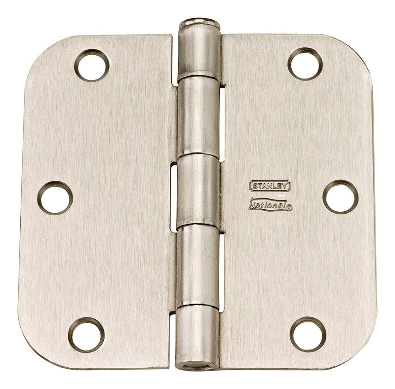 NATIONAL HARDWARE - National Hardware 3-1/2 in. L Satin Nickel Door Hinge 12 pk
