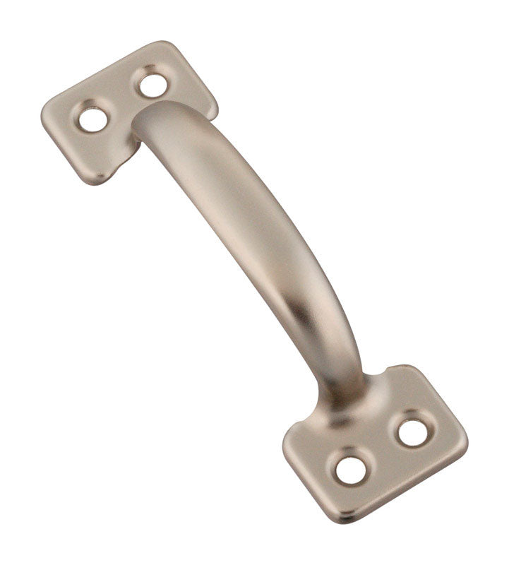 NATIONAL HARDWARE - National Hardware 4 in. L Satin Nickel Silver Steel Universal Sash Lift Handle 1 pk