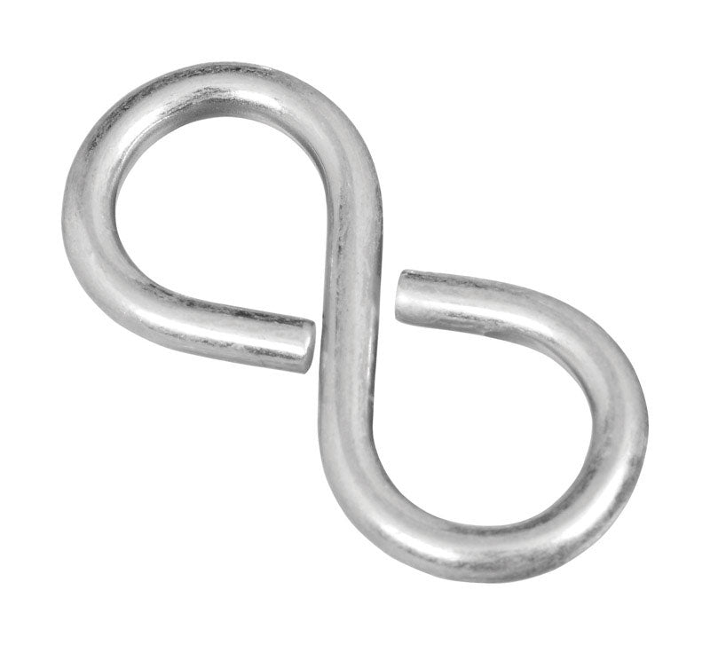NATIONAL HARDWARE - National Hardware Zinc-Plated Silver Steel 1-5/8 in. L Closed S-Hook 1 pk