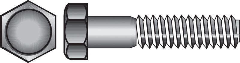 HILLMAN - Hillman 1/2 in. D X 1-1/2 in. L Zinc Plated Steel Hex Bolt 50 pk