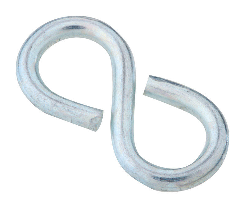 NATIONAL HARDWARE - National Hardware Zinc-Plated Silver Steel 1-1/4 in. L Closed S-Hook 1 pk