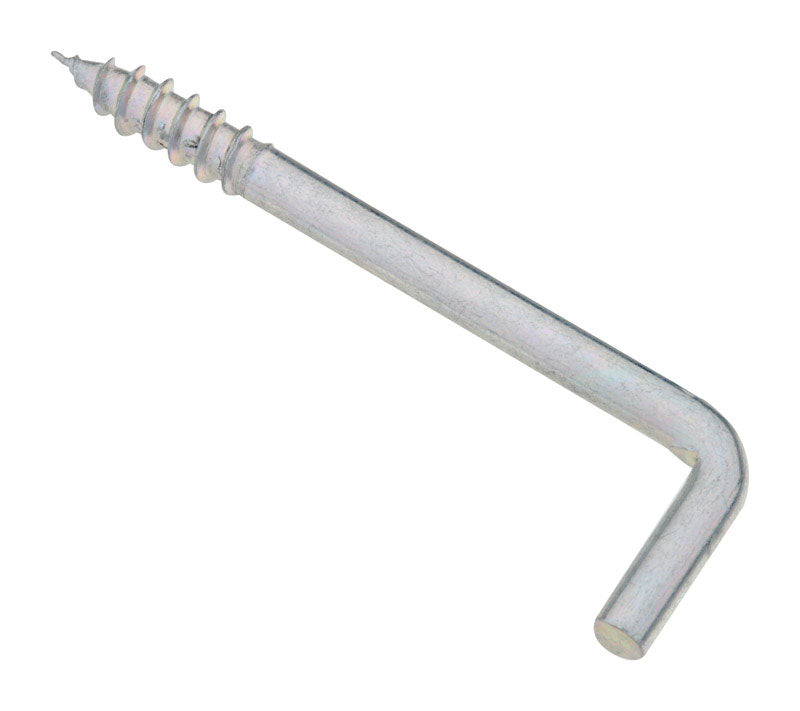 NATIONAL HARDWARE - National Hardware Zinc-Plated Silver Steel 2-5/8 in. L Square Bend Hook 1 pk