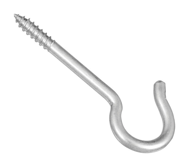 NATIONAL HARDWARE - National Hardware Zinc-Plated Silver Steel 2-9/16 in. L Ceiling Hook 3 pk