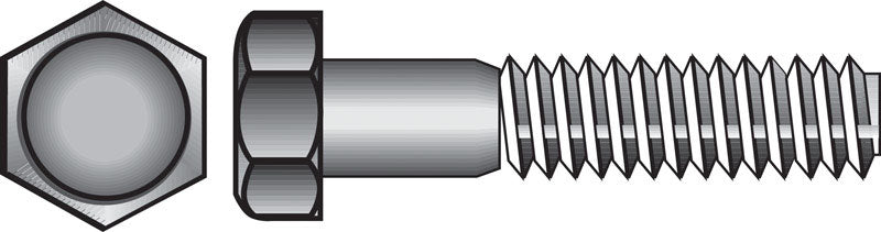 HILLMAN - Hillman 1/2 in. D X 3-1/2 in. L Zinc Plated Steel Hex Bolt 25 pk