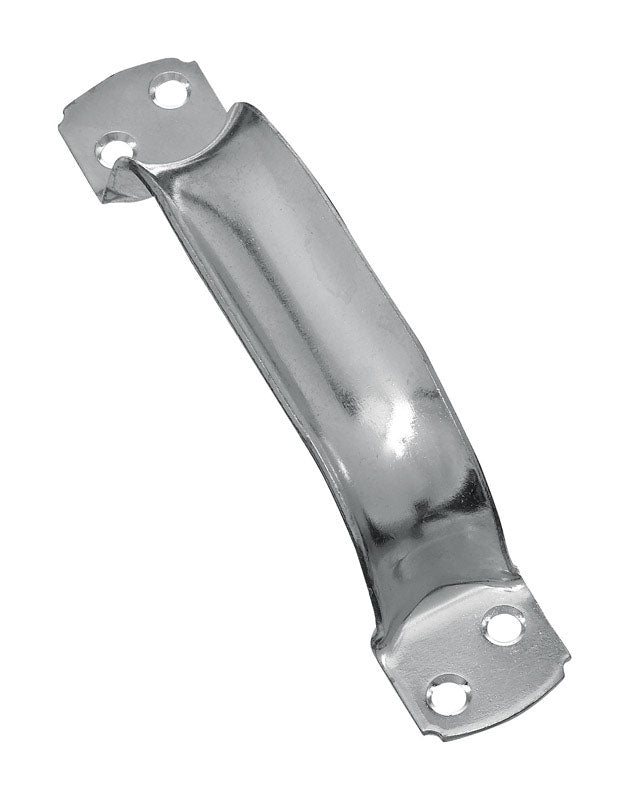 NATIONAL HARDWARE - National Hardware 6-3/4 in. L Zinc-Plated Silver Steel Door Pull
