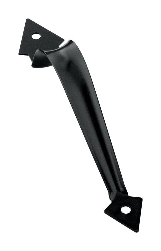 NATIONAL HARDWARE - National Hardware 8-3/4 in. L Black Steel Ornamental Gate Pull