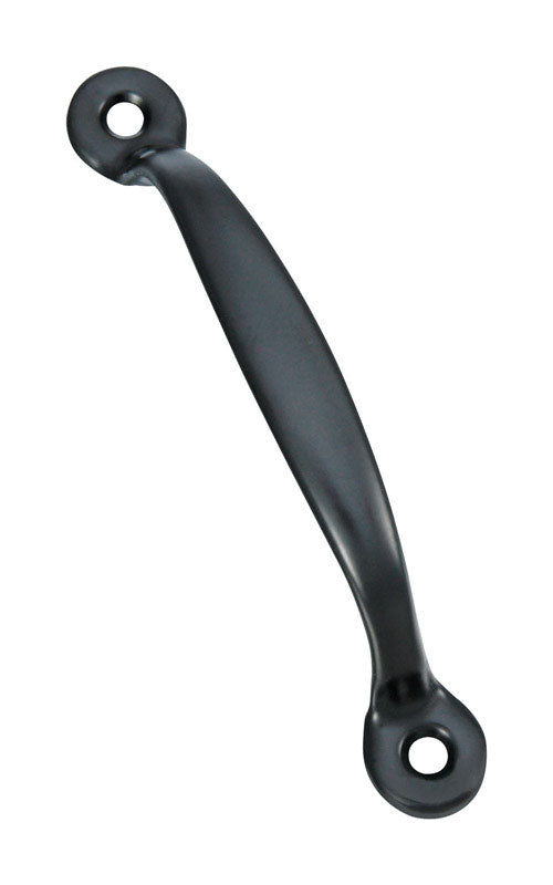 NATIONAL HARDWARE - National Hardware 4-3/4 in. L Black Steel Door Pull