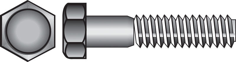 HILLMAN - Hillman 1/2 in. D X 5-1/2 in. L Zinc Plated Steel Hex Bolt 25 pk