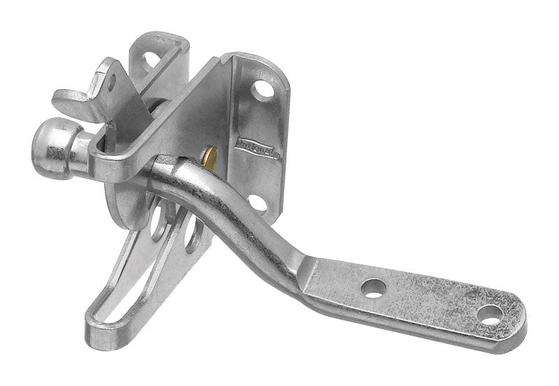 NATIONAL HARDWARE - National Hardware 4.44 in. H X 2.37 in. L Zinc-Plated Steel Automatic Gate Latch