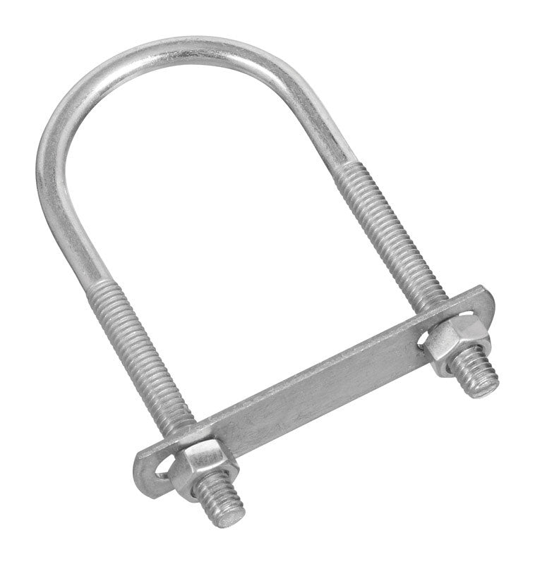 NATIONAL HARDWARE - National Hardware 5/16 in. X 2 in. W X 4-1/2 in. L Coarse Zinc-Plated Steel U-Bolt - Case of 5