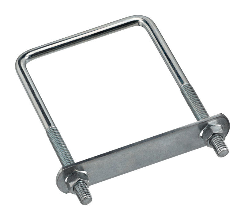 NATIONAL HARDWARE - National Hardware 3/8 in. X 3-5/8 in. W X 5 in. L Coarse Zinc-Plated Steel Square U-Bolt