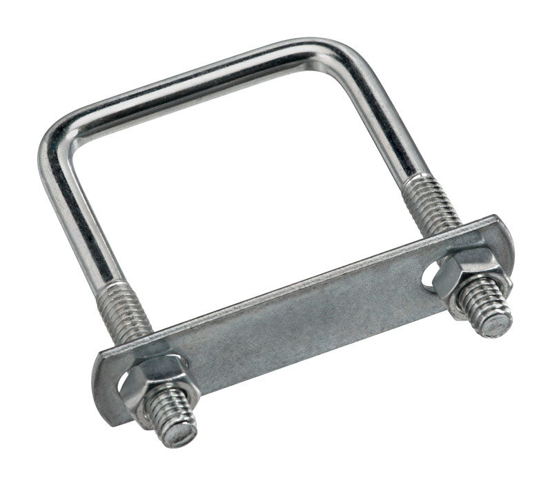 NATIONAL HARDWARE - National Hardware 5/16 in. X 2 in. W X 3 in. L Coarse Zinc-Plated Steel Square U-Bolt