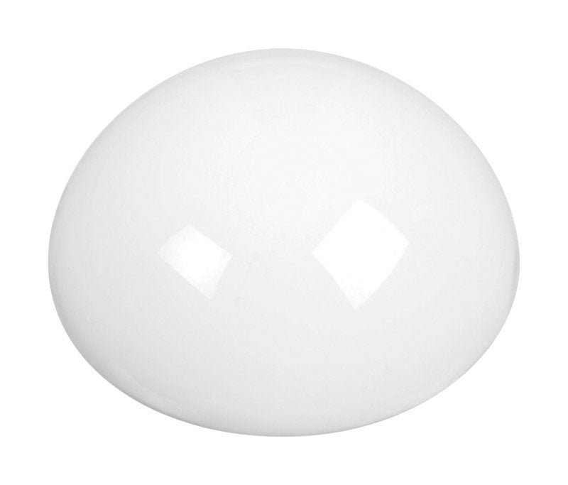 NATIONAL HARDWARE - National Hardware Plastic White Soft Round Door Stop Mounts to wall 2.25 in.