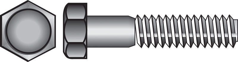 HILLMAN - Hillman 3/4 in. D X 4-1/2 in. L Zinc Plated Steel Hex Bolt 20 pk