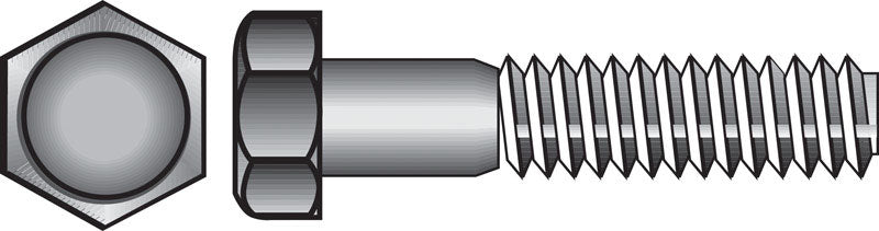 HILLMAN - Hillman 3/4 in. D X 5 in. L Zinc Plated Steel Hex Bolt 20 pk