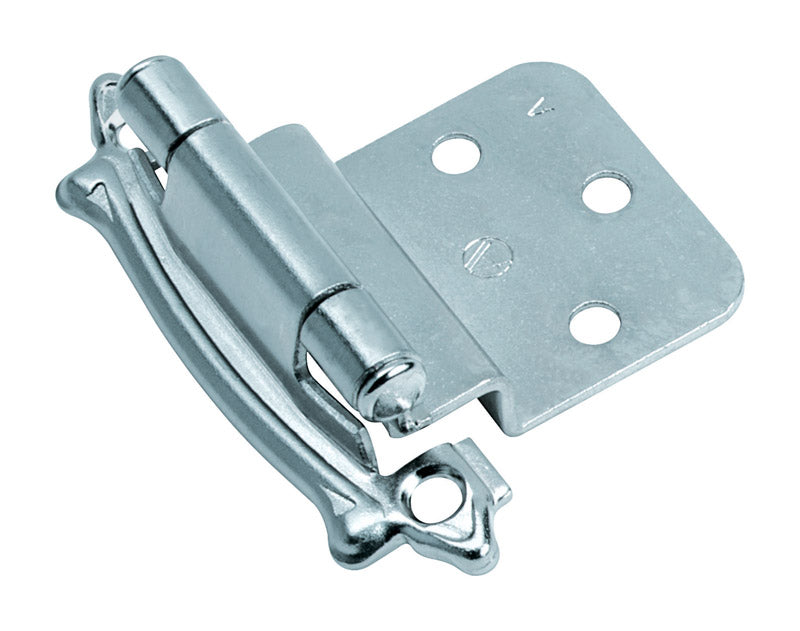 AMEROCK - Amerock 2-15/79 in. W X 2-3/4 in. L Sterling Nickel Silver Steel Self-Closing Hinge 2 pk