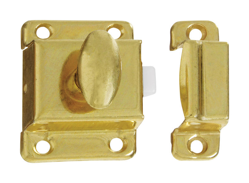 NATIONAL HARDWARE - National Hardware Bright Brass Gold Steel Cupboard Turn