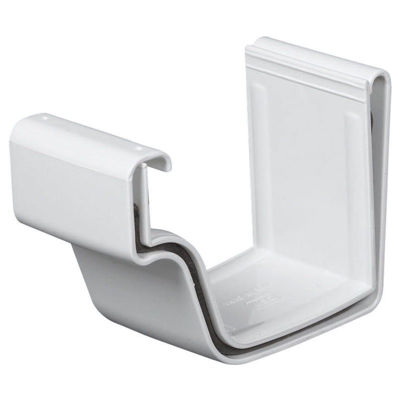 AMERIMAX - Amerimax 3.5 in. H X 3.5 in. W X 5 in. L White Vinyl K Gutter Connector