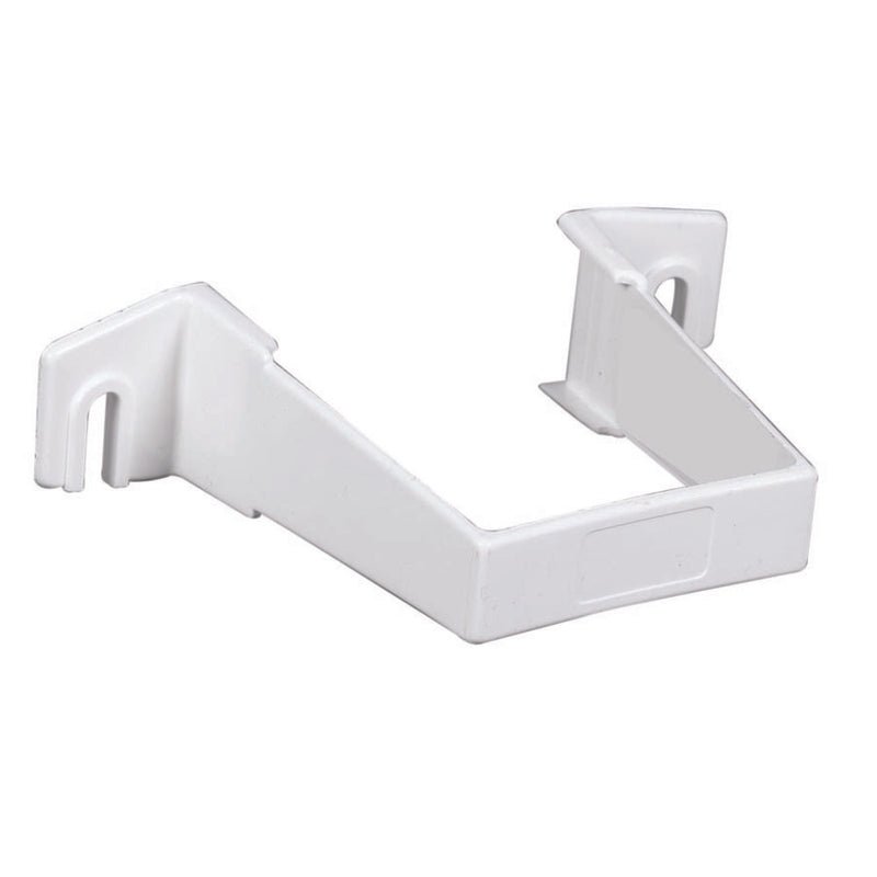 AMERIMAX - Amerimax 1 in. H X 3.3 in. W X 4.3 in. L White Vinyl U Downspout Bracket