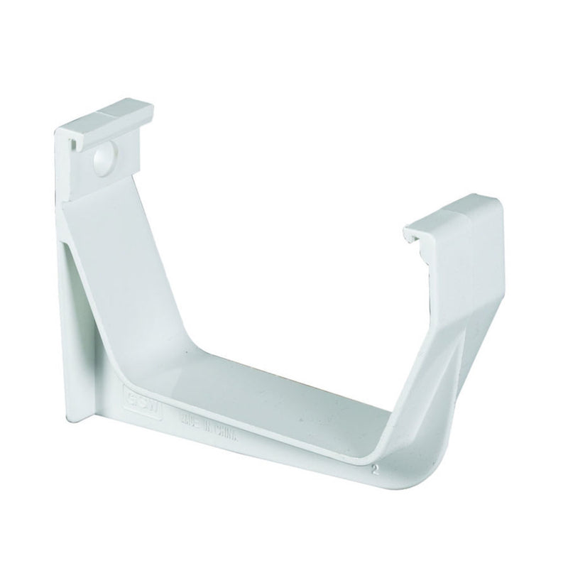 AMERIMAX - Amerimax 3.25 in. H X 1.125 in. W X 5.75 in. L White Vinyl U Exterior Hook Bracket