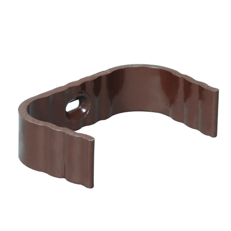 AMERIMAX - Amerimax 0.8 in. H X 2 in. W X 3.25 in. L Brown Vinyl K Downspout Band