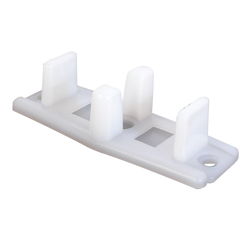 PRIME-LINE - Prime-Line Matte White Plastic By-Pass Guide 2 pc