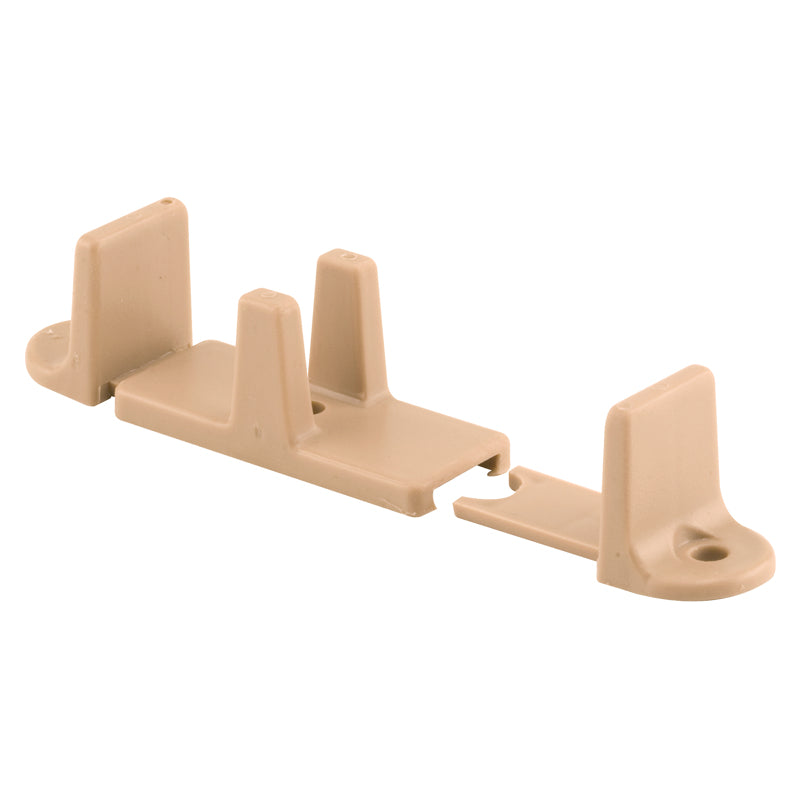 PRIME-LINE - Prime-Line Matte Tan Plastic Adjustable Floor Guide 2 pc