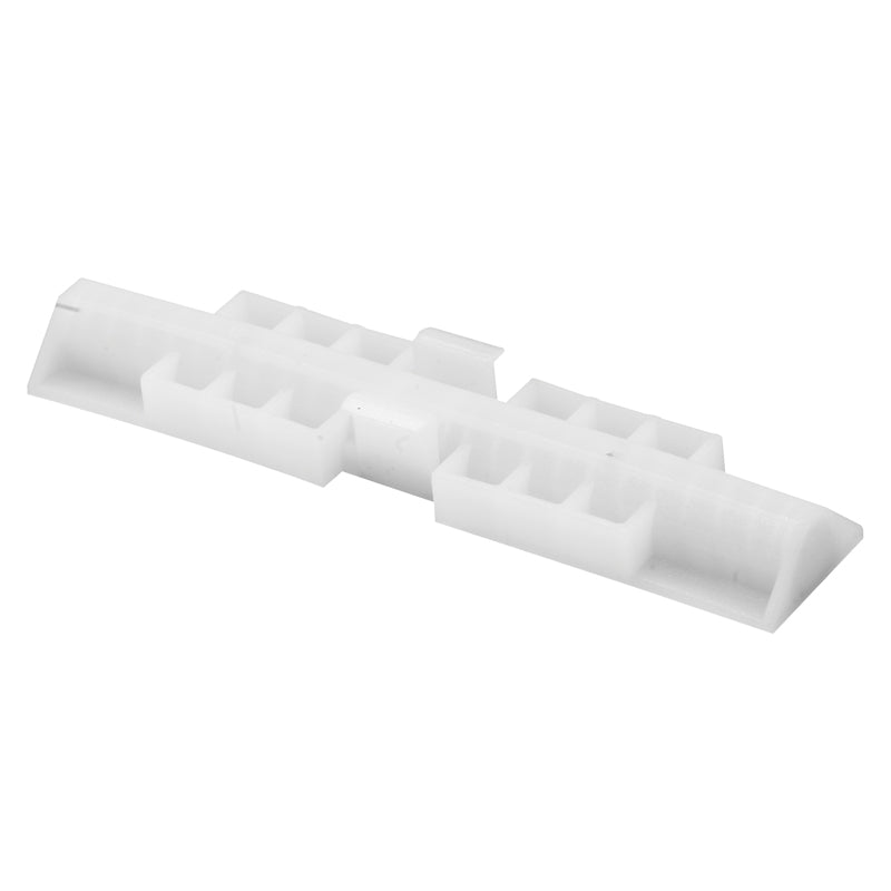 PRIME-LINE - Prime-Line Matte White Plastic Bi-fold Snugger 2 pc