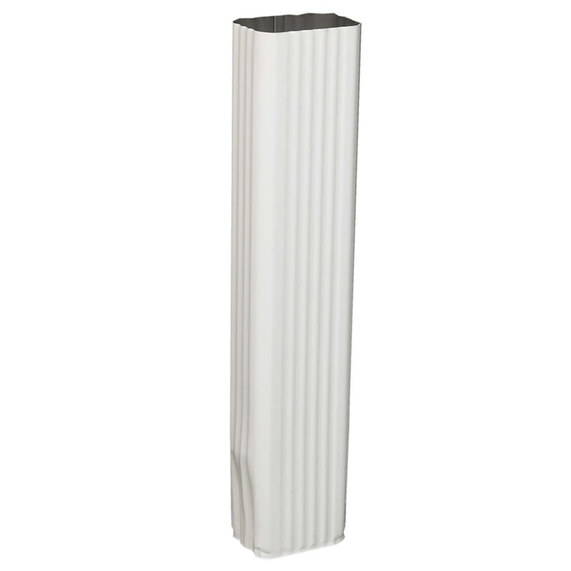 AMERIMAX - Amerimax 3 in. H X 4.25 in. W X 15 in. L White Aluminum K Downspout Extension